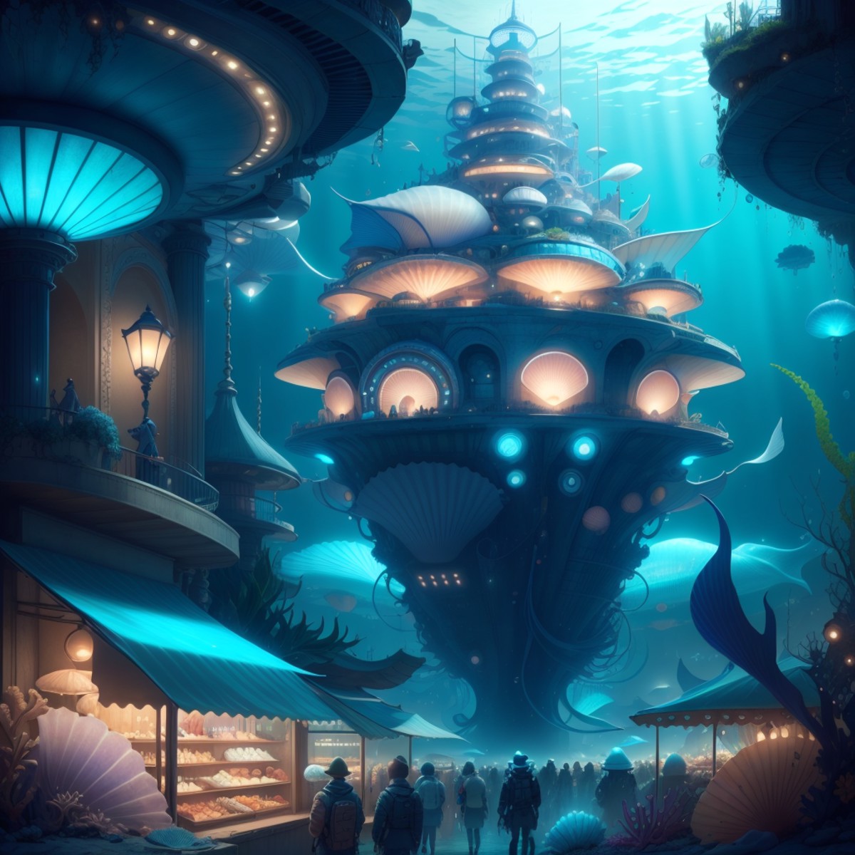 10205-13245-, atlantistech ,scifi, undersea,bioluminescent , _shopping district , (crowded), people,.png